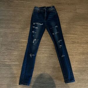FashionNova Dark Blue Jeans